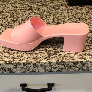 Steve Madden pink sandals